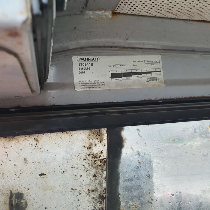 Volvo FH 500 do drewna lasu hds Epsilon 160L