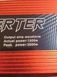 Super okazja ! Przetwornica 12/230volt praktycznie nowa 1500/3000 watt