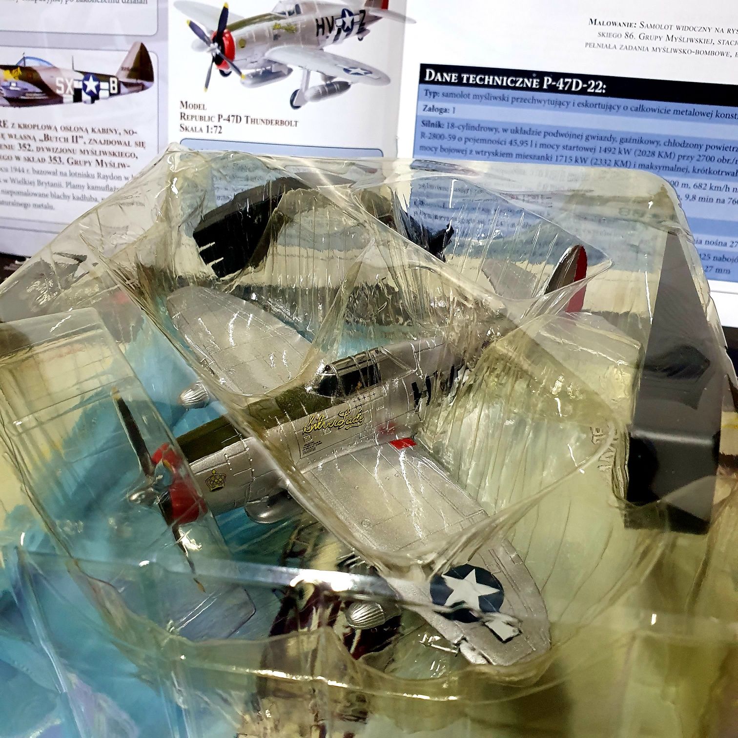 Samolot model P-47 Thunderbolt USA nowy