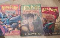 Harry Potter 2,3,4 część,pierwsze wydania cena za całość