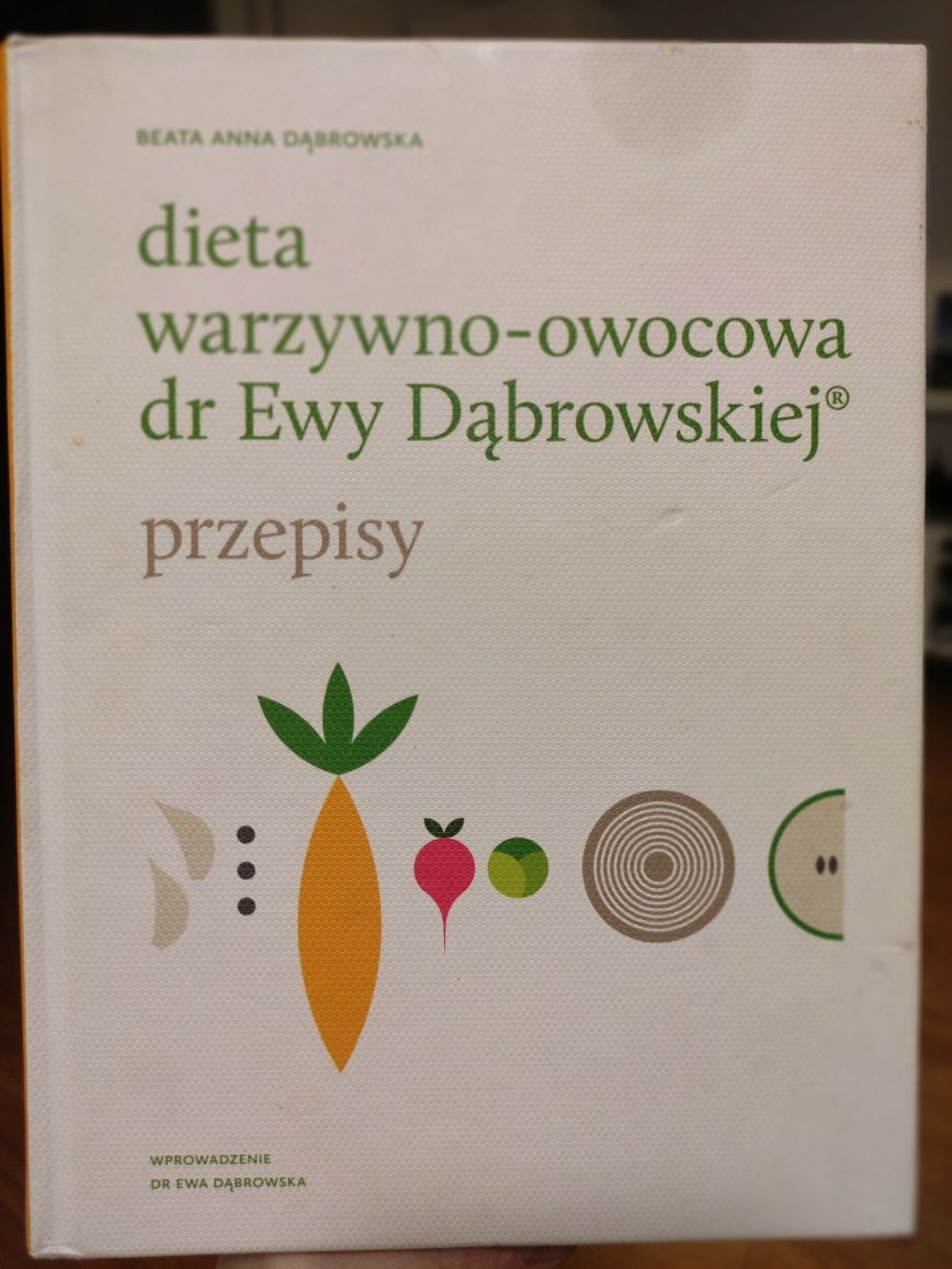 Książka dieta warzywno-owocowa dr Ewy Dąbrowskiej