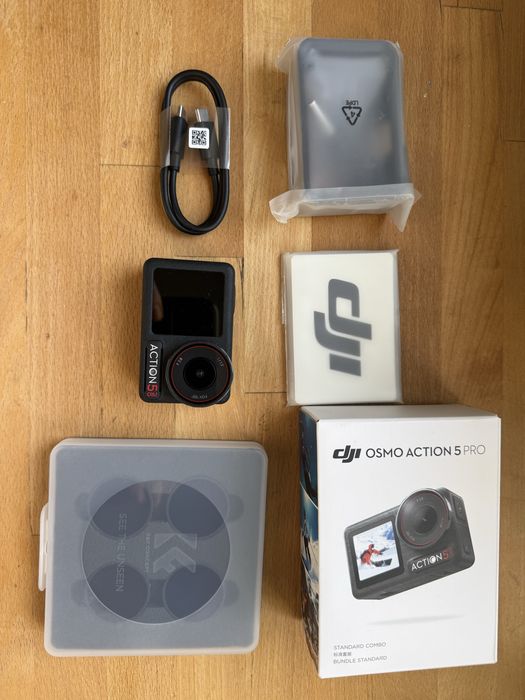 Dji osmo action 5 pro + filtry ND KF concept