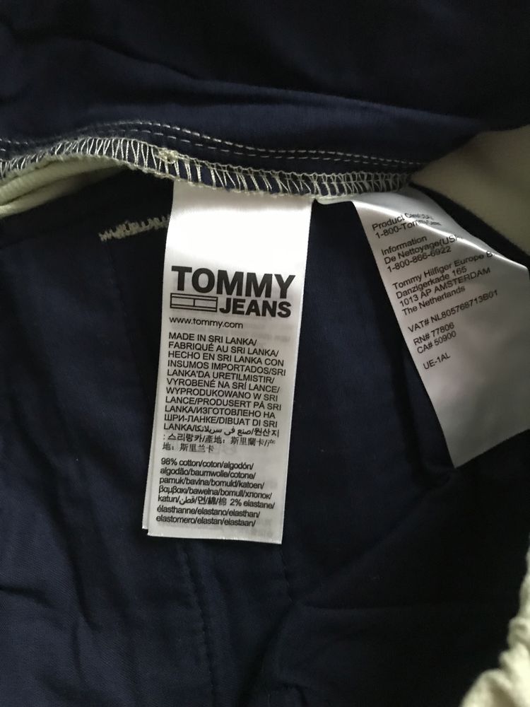 Tommy Jeans SCANTON Spodnie materiałowe męskie JOGGERY