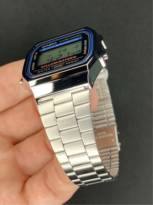 Годинник чоловічий Casio A168WA-1W Оригінал Гарантія Часы Касио