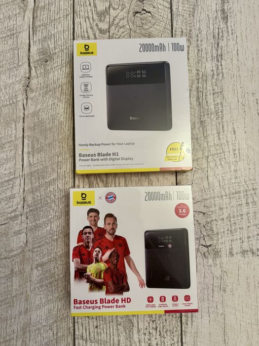Baseus Power Bank, 100 W, 20 000mAh ОРИГІНАЛ, павербанк, blade hd, h1