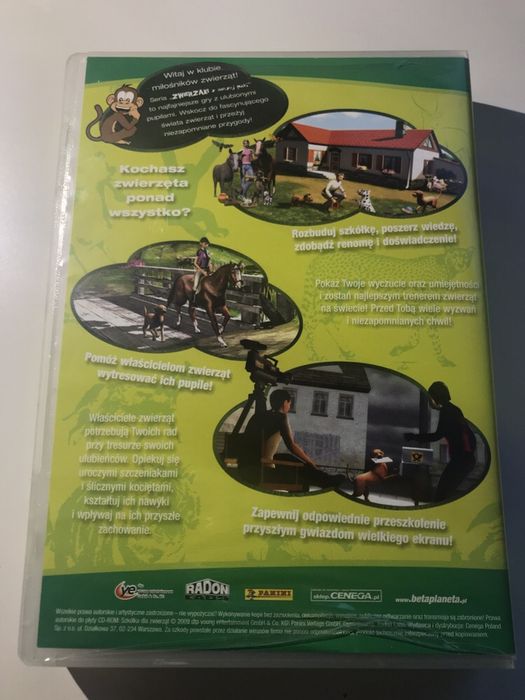 Gra Szkółka dla zwierząt PC CD
