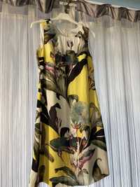 Красивое шелковое платье kiwe р 36