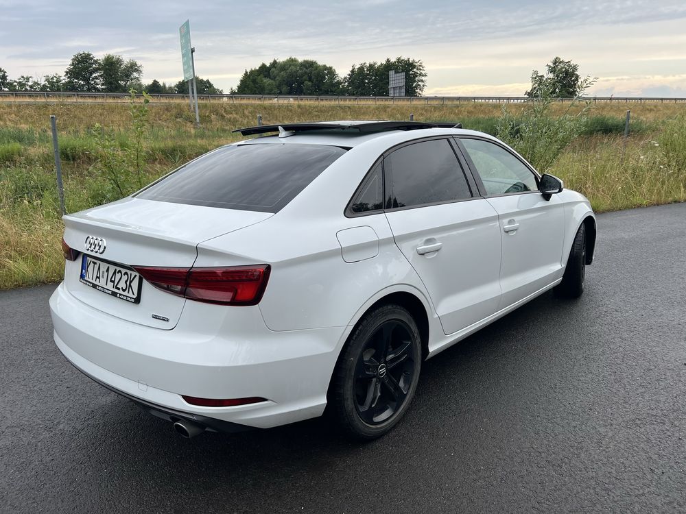 Audi A3 8V Sedan Lift 2.0 Quattro 220KM Radar Kamera Cofania Panorama
