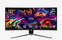 Monitor MSI MAG 341CQP curved 175Hz QD-OLED UWQHD HDR