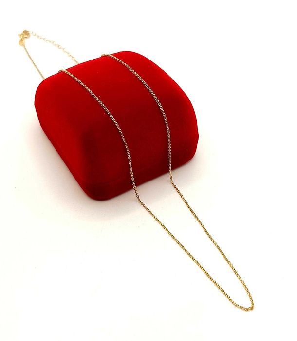 Złoty łańcuszek krótki Pr.333 W:1,04gr Dł:41-45,5cm