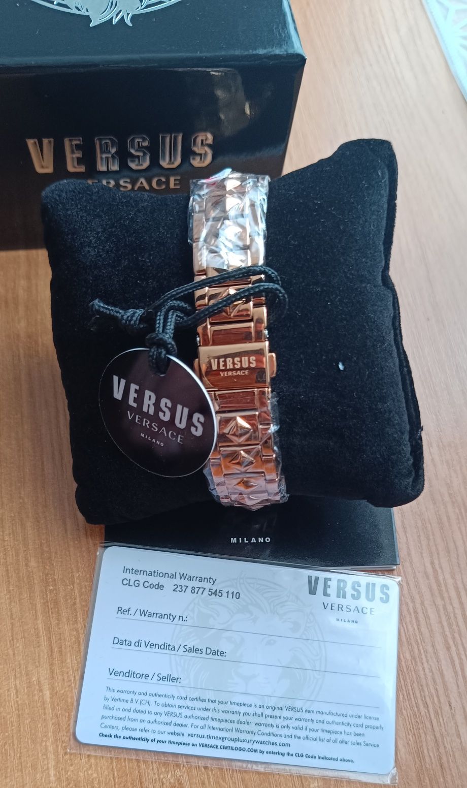 nowy oryginalny zegarek damski Versus Versace
