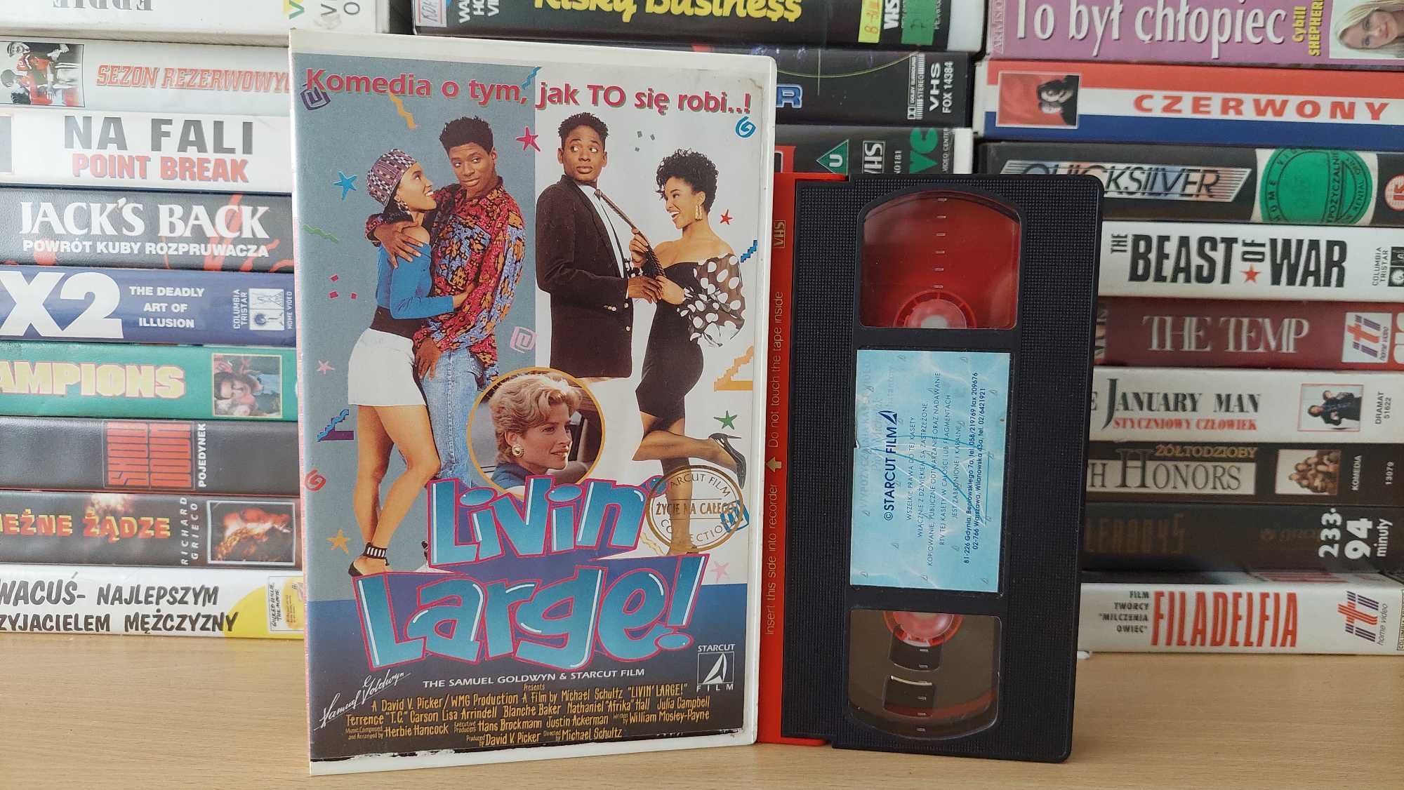 Życie Na Całego - (Livin' Large!) - VHS