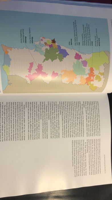 Livro de vinhos em ingles como novo