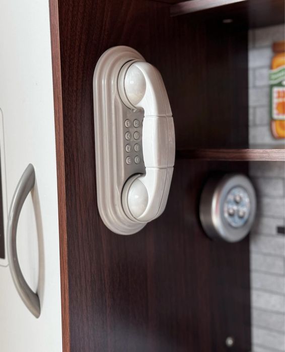 Детская деревянная кухня +световыми и звуковыми эффектами Дитяча кухня