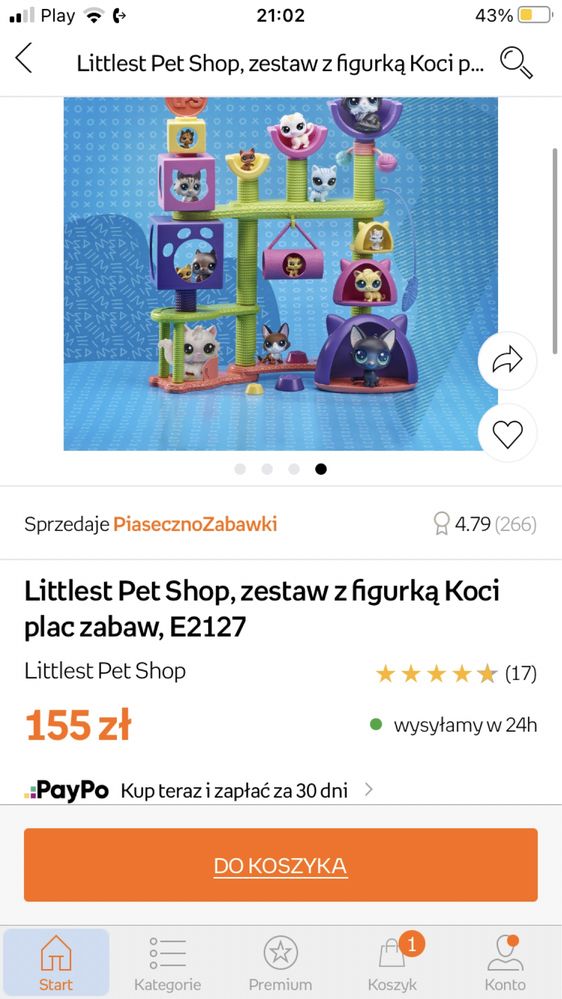 Pet shop domek, dla dzieci