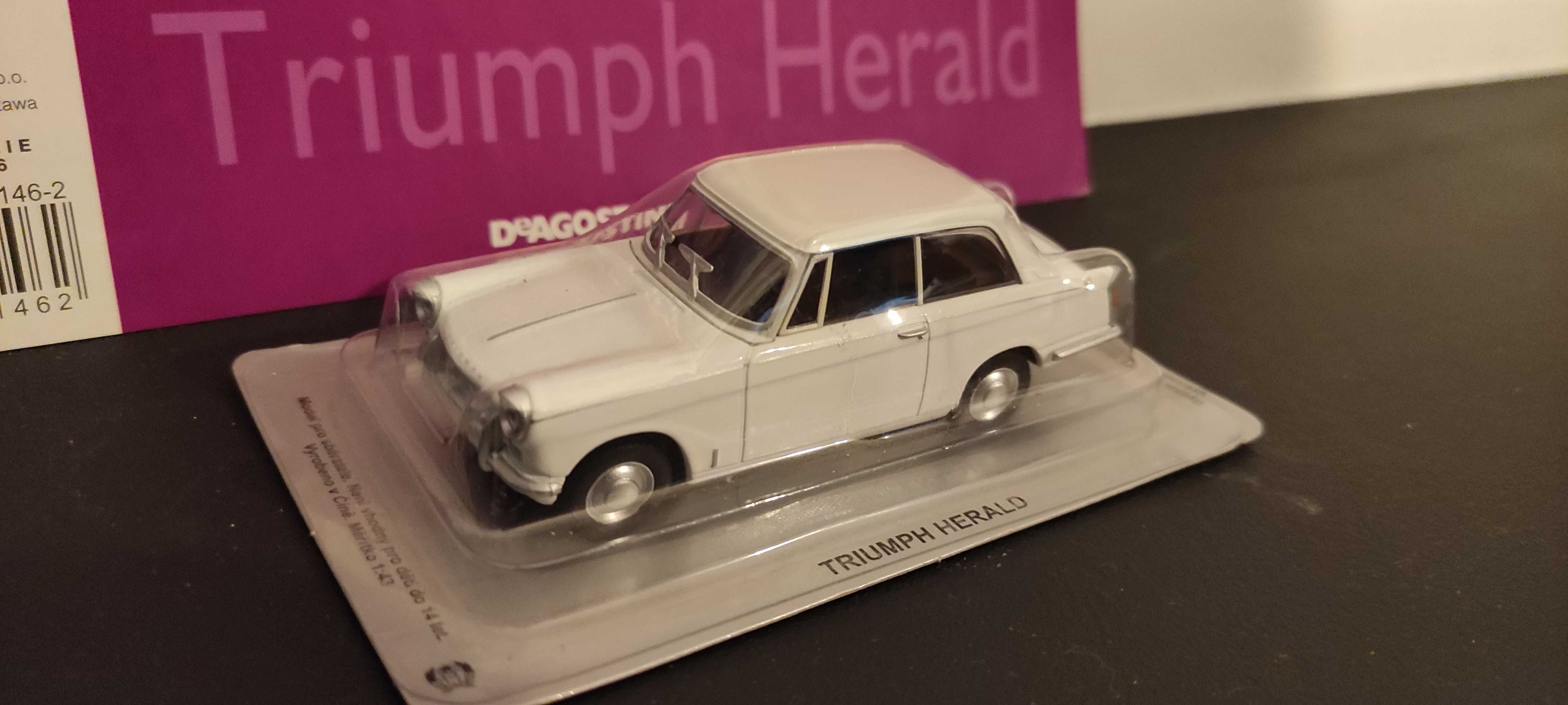 Kultowe Auta PRL Triumph Herald 1:43