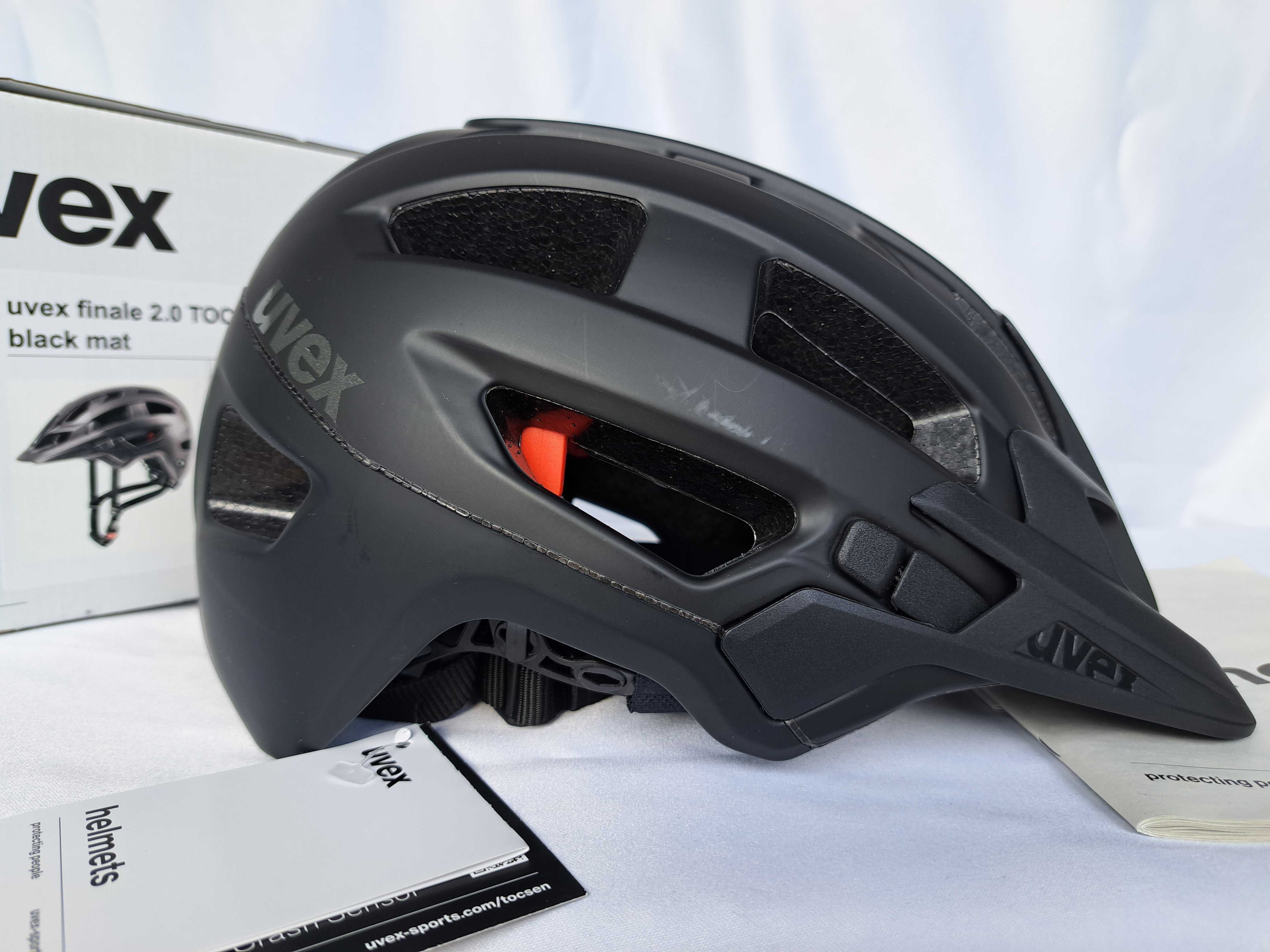 Kask rowerowy Uvex Finale 2.0 Tocsen Black Mat M 52-57cm