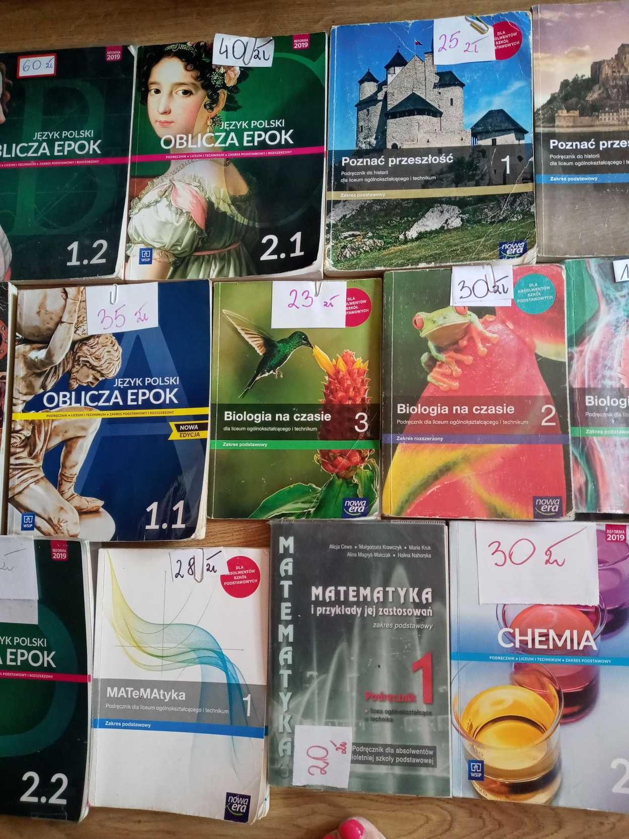 Podręczniki Liceum technikum