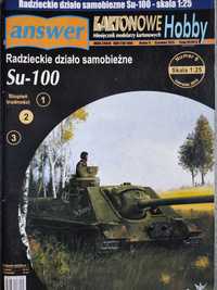 Model kartonowy Answer 6/2015 :  działo samobieżne  Su-100