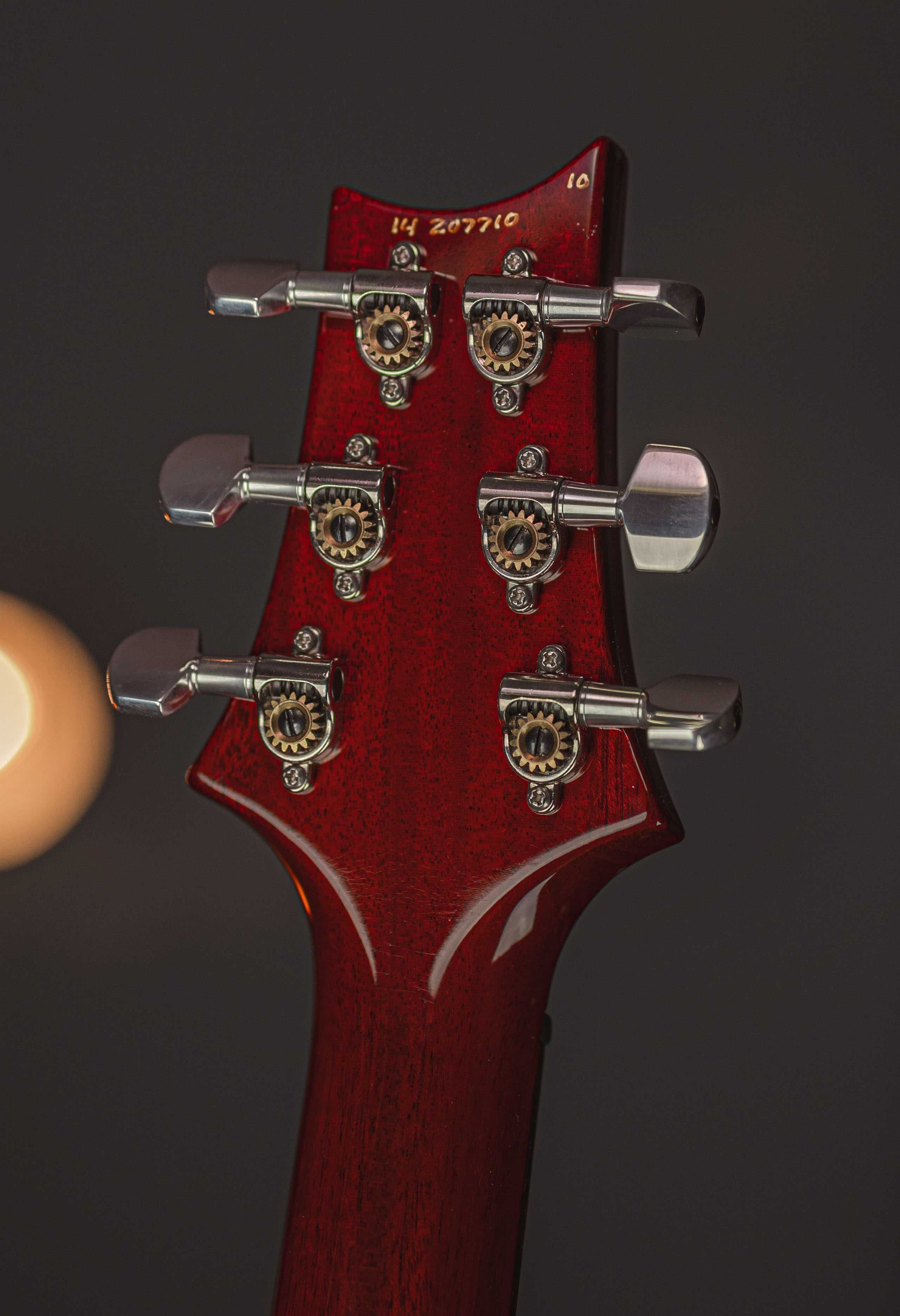 PRS 10 Top Custom 22 Piezo 2014 - Blood Orange