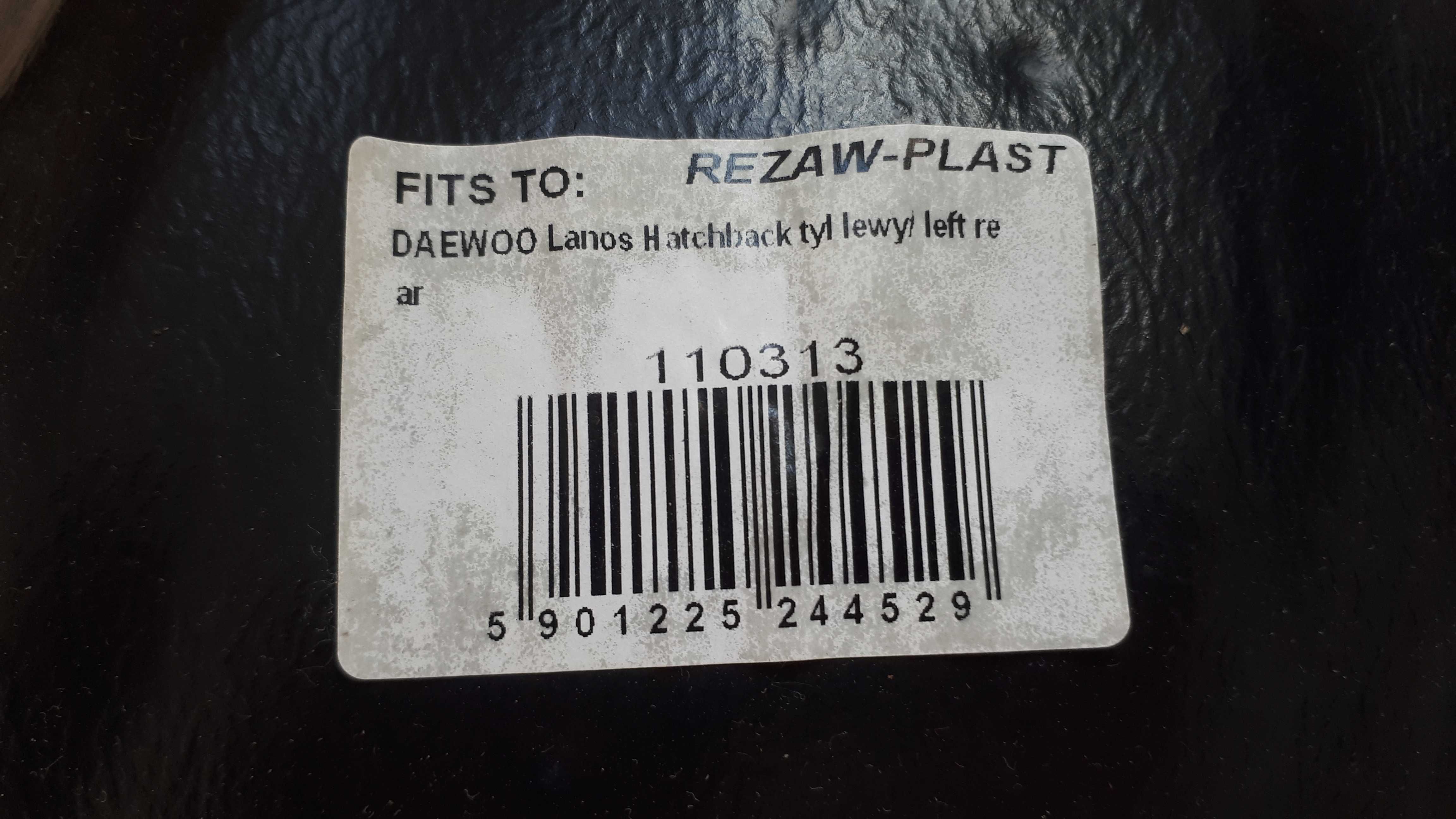 Nadkola tylne Rezaw-Plast Daewoo Lanos HB