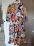 Sukienka maxi w kwiaty, Reserved
