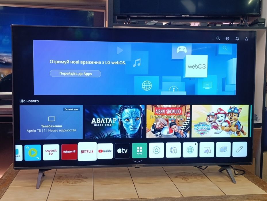 Телевізор LG 55 / 4K Smart TV/ Ідеальний стан/ 55UP76709