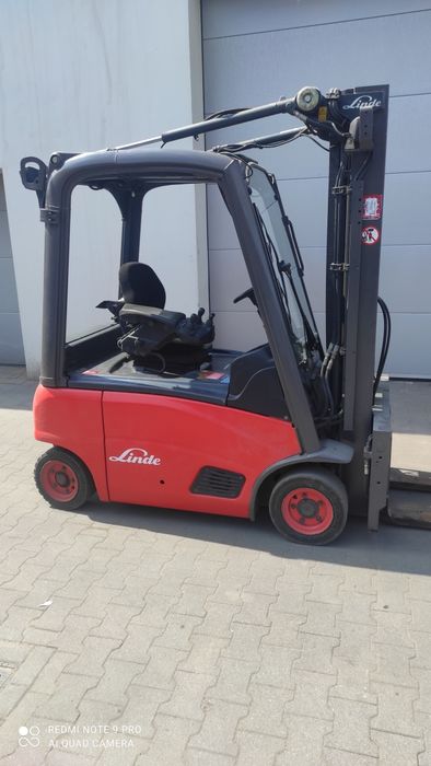 Wózek widłowy elektryczny Linde E16