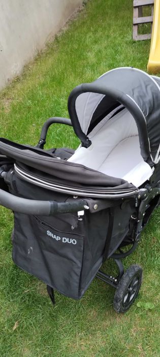 Wózek podwójny Valco Snap Duo Baby plus dodatki