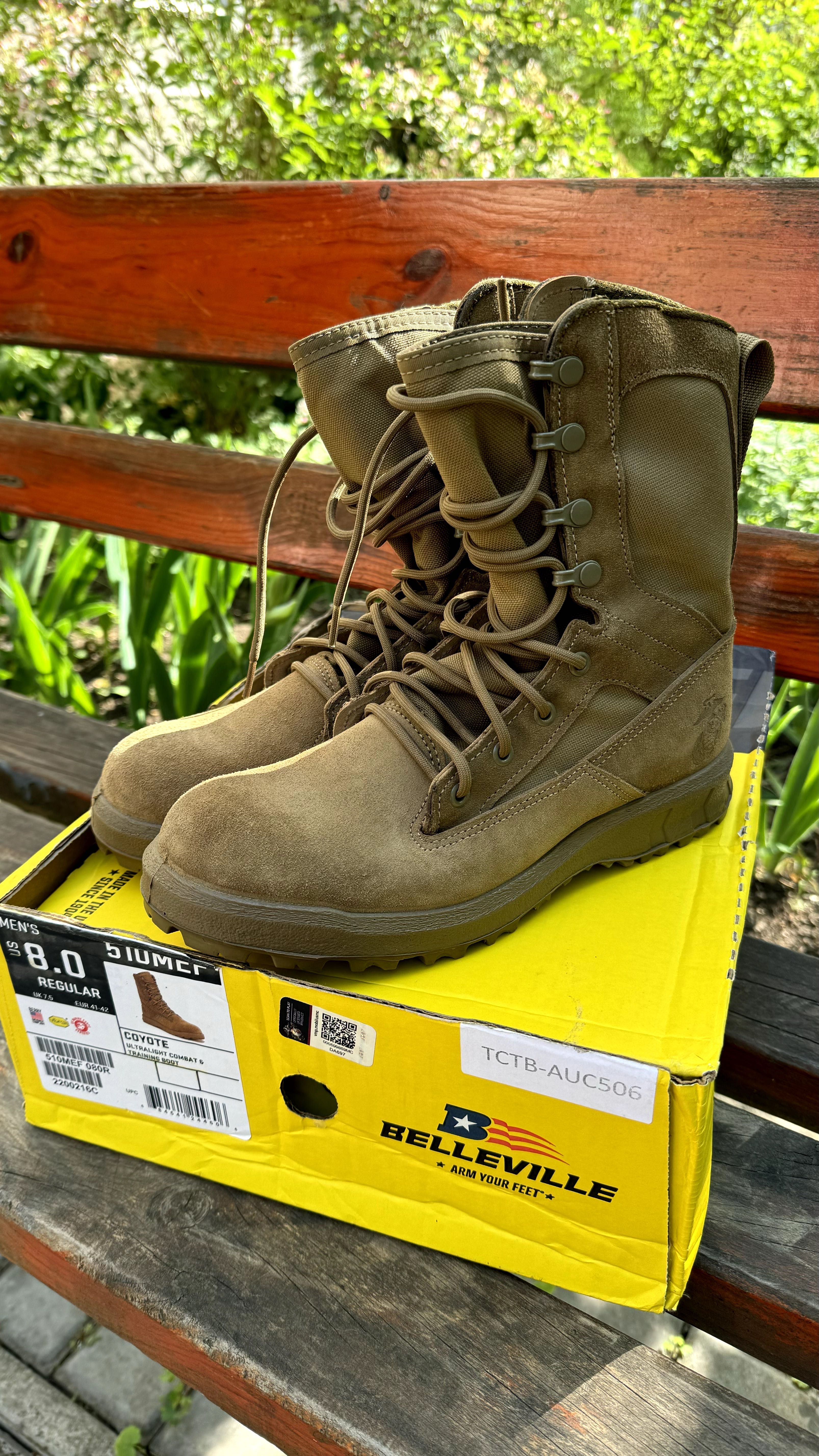 Берці Belleville 510MEF Ultralight Marine Corps Combat Boot (US8.0)