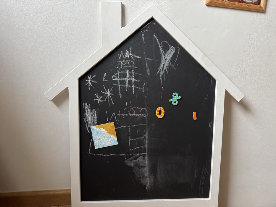 Tablica magnetyczno kredowa do pokoju dzieciecego