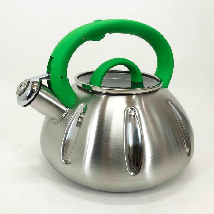 Чайник газовий 3л., чайник на газову плиту, Чайник із свистком Unique