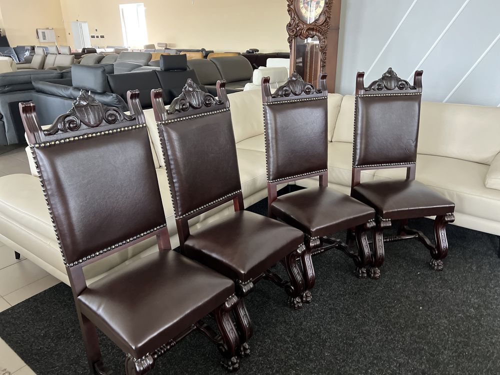 Крісла старовині ренесанс шкіряні стулья старинные дивани шкіряні