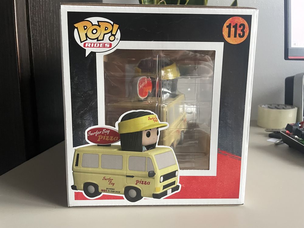 Funko Pop Stranger things Argyle with pizza van 113