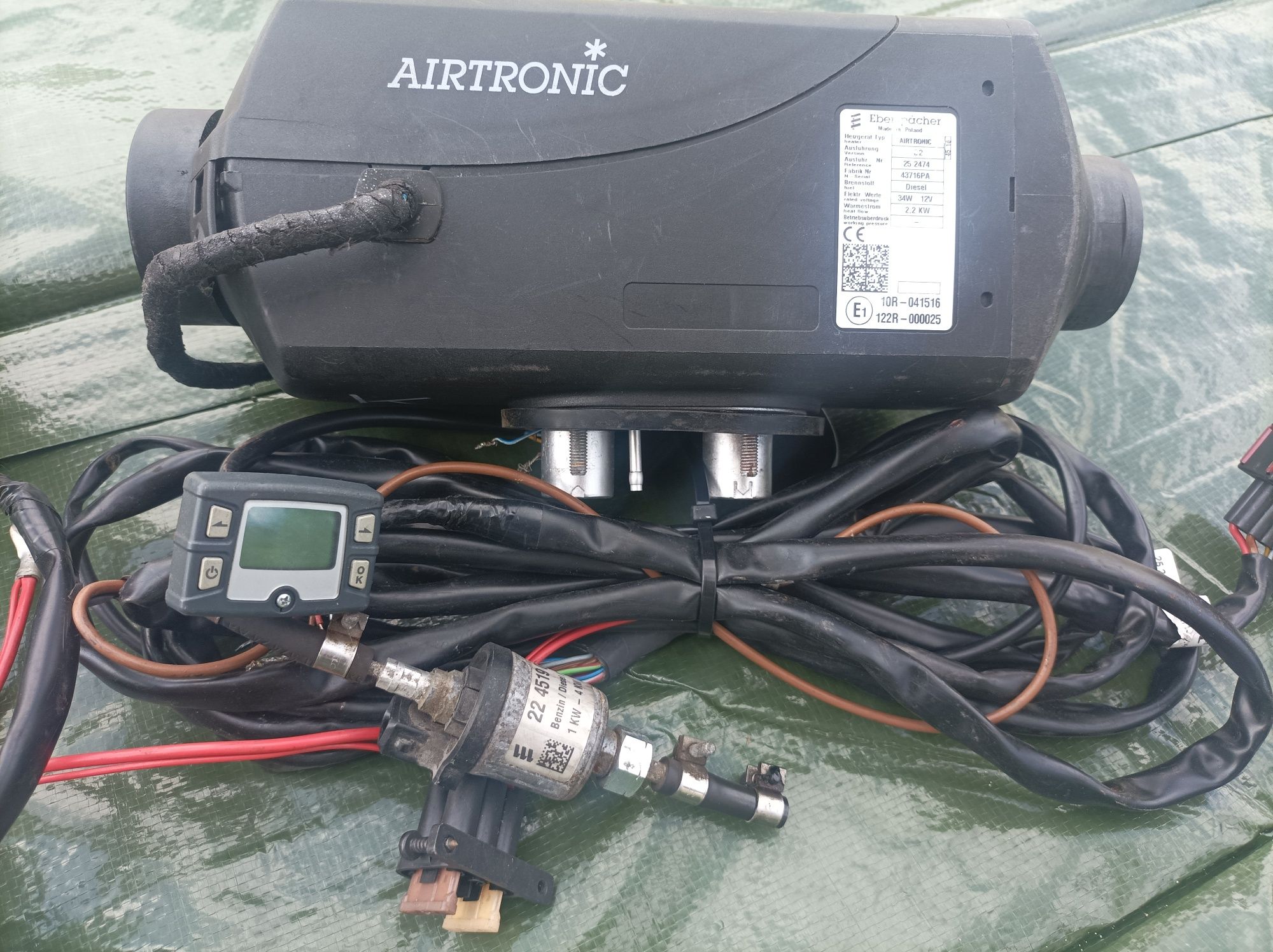 Ogrzewanie Eberspacher Airtronic D2 12V Webasto