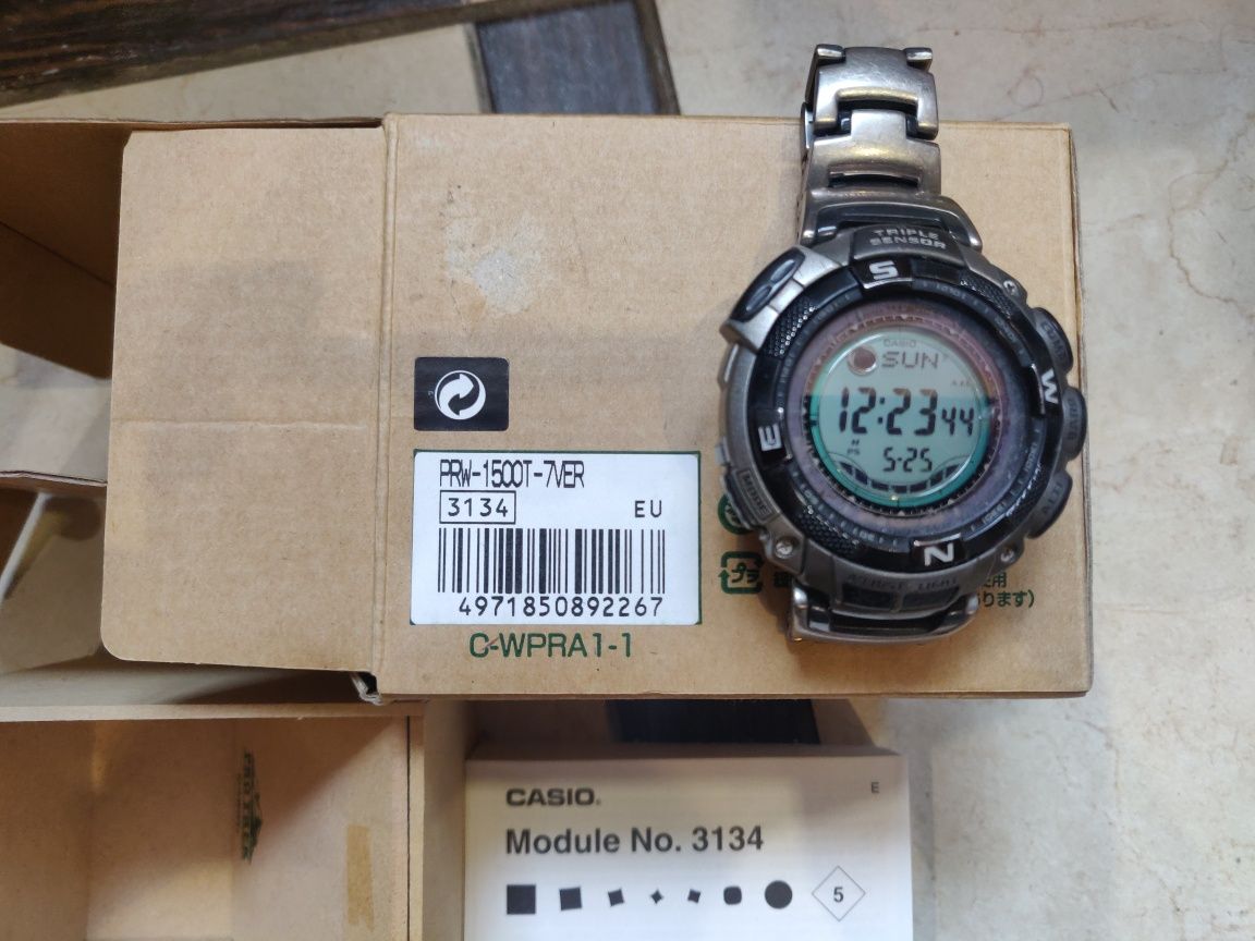 Продам наручные часы CASIO PRO TREK PRW-1500T-7VER
ЧАСЫ CASIO PRO