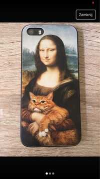 Iphone 5 5s 5se monalisa kot koty hit etui na telefon