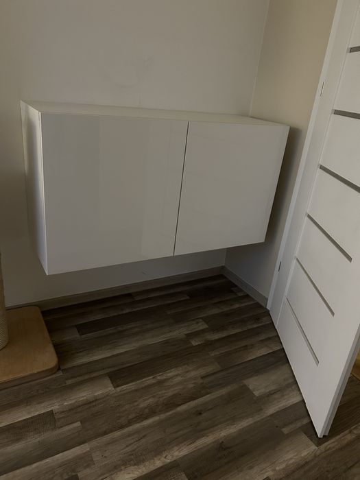 Szafka Besta IKEA biały połysk