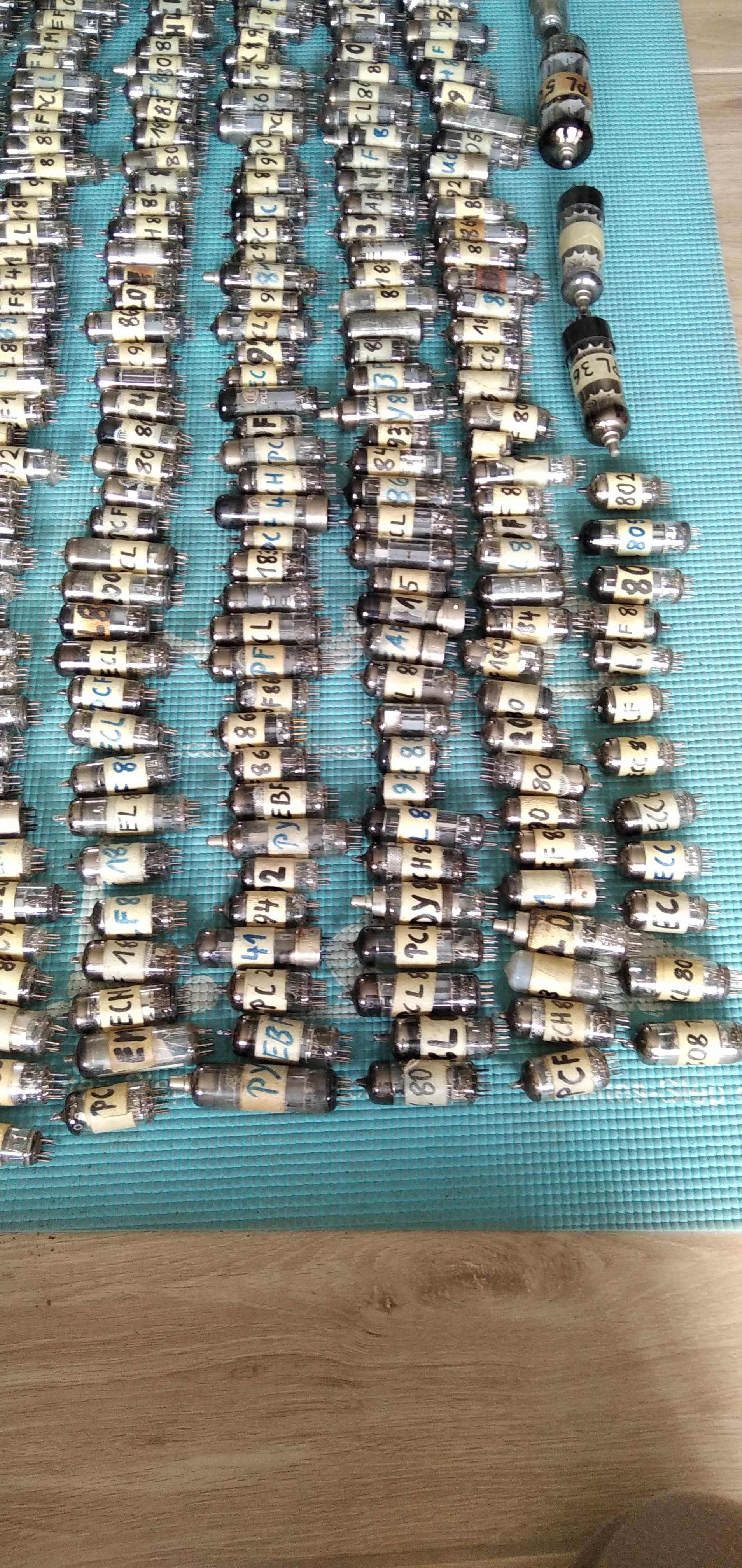 Lampy Elektronowe , ponad 200sztuk , opisane