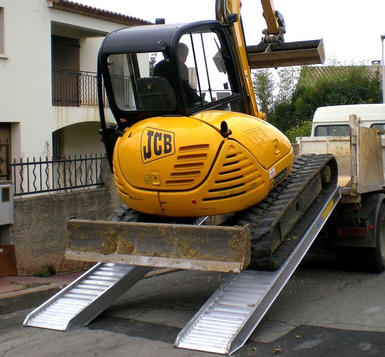Najazdy Aluminiowe 2.5m 4,5t Cert. CE/Gwarancja/Dostawa