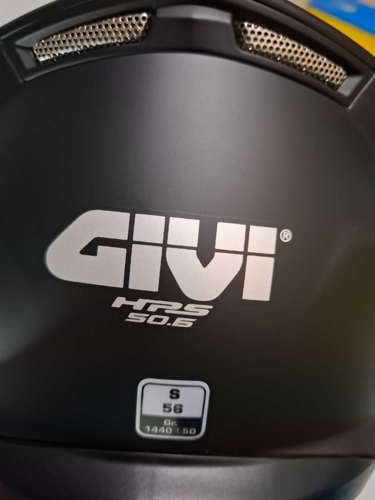 Capacete GIVI 50.6 Stoccarda Solid Matt Black
