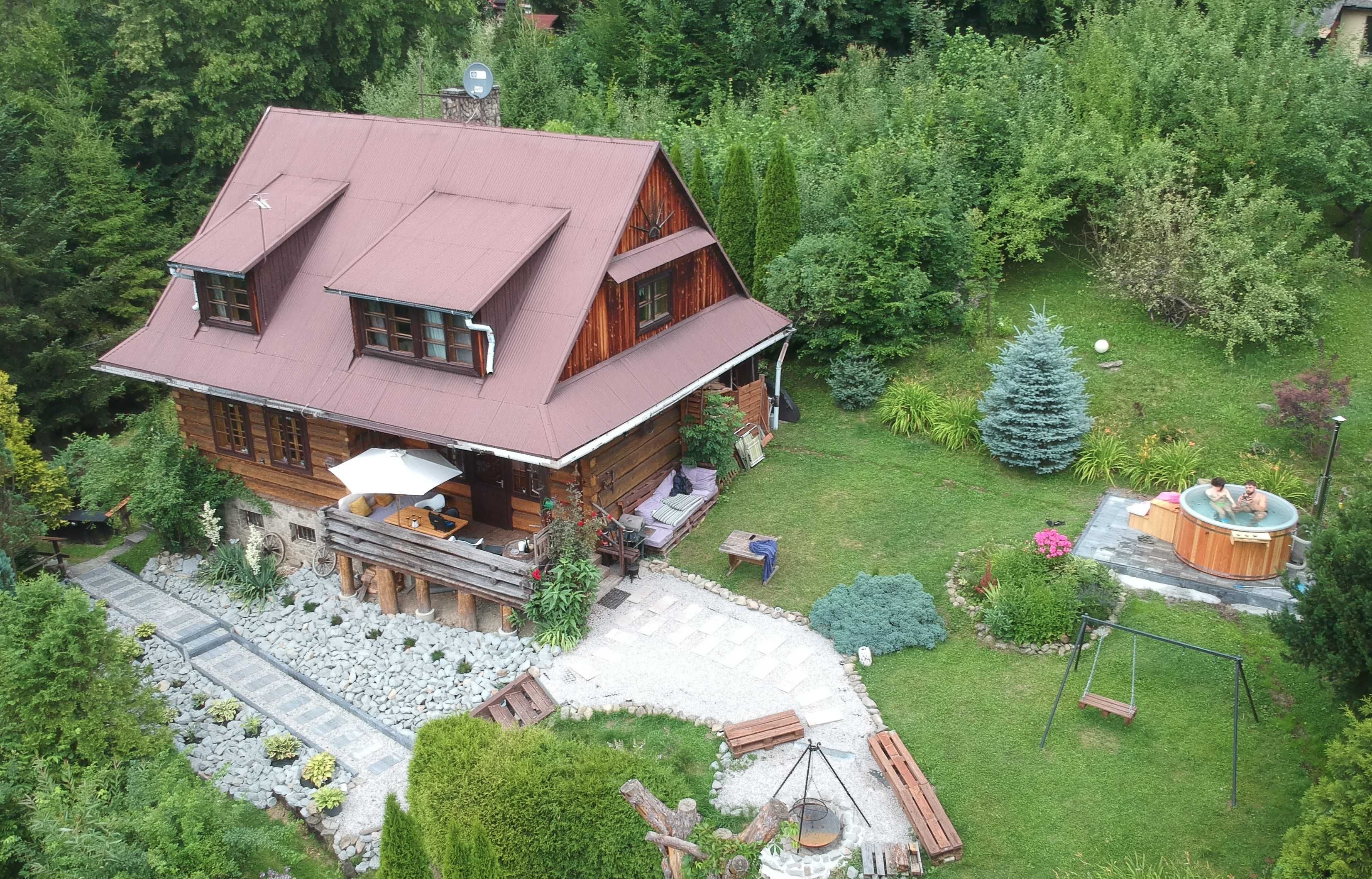 Dom w górach z balią do wynajęcia Stróża, Myślenice