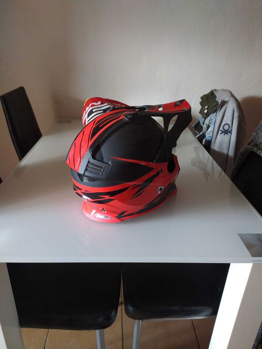 Capacete cross novo