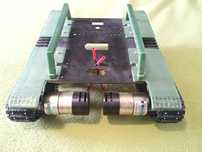 RC "Tank Chassis" com motores e  ESC