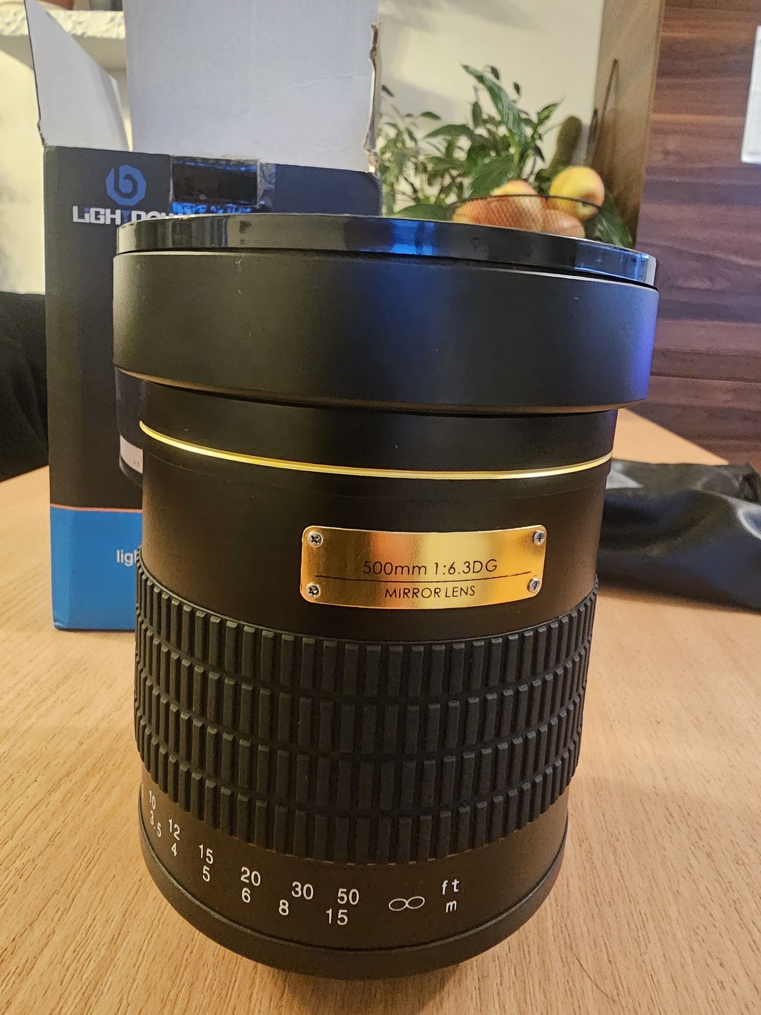 Obiektyw lustrzany 500 mm  f/6.3 Mirror Lens