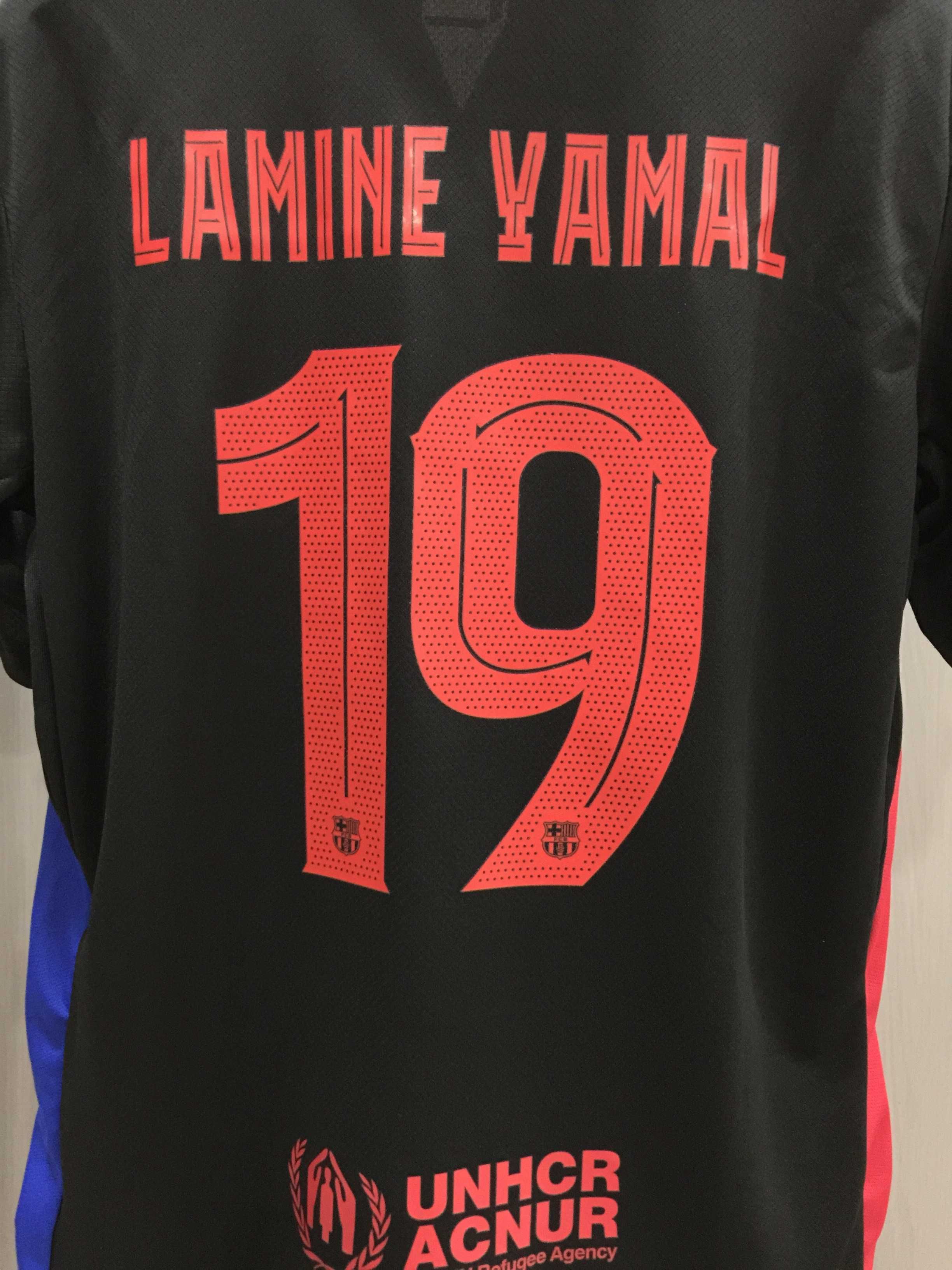 Nowe Nike Koszulka FC Barcelona 24/25 Wyjazdowa LAMINE YAMAL R.M