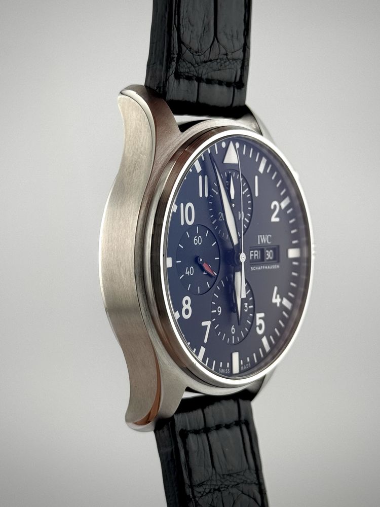 FVAT 23% FULLSET IWC Pilot’s Watch Chronograph ref IW377709