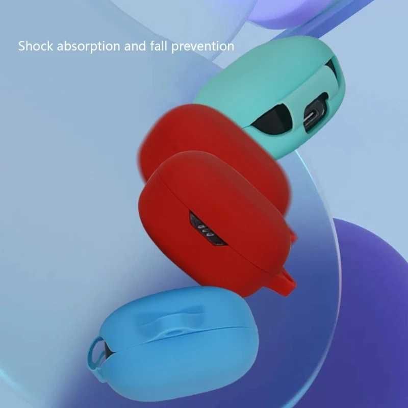 Чехол силиконовый на наушники JBL Wave Flex + карабин!