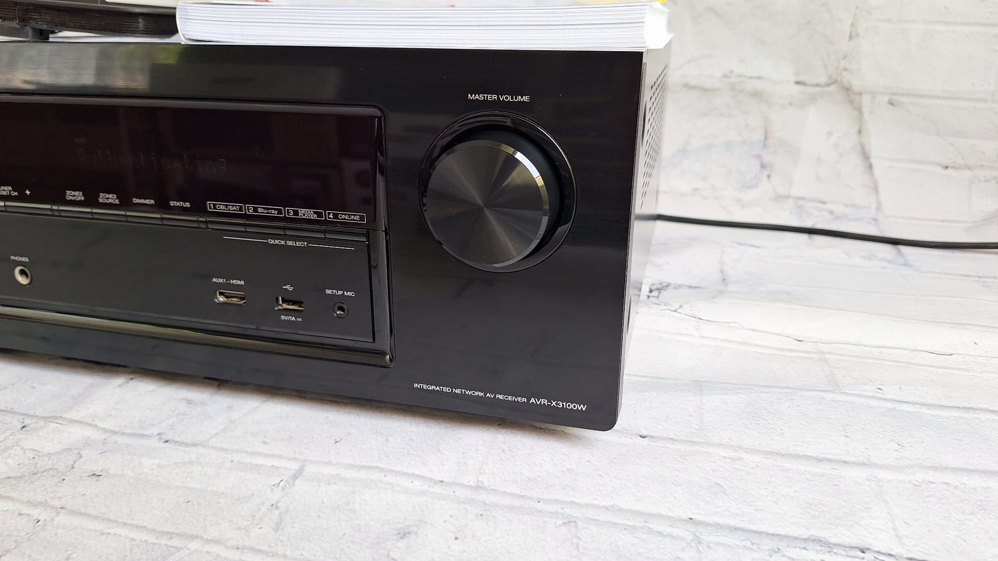 7.2 Denon AVR-X3100 Wifi Bluetooth 4K 60P Spotify + PRE -OUT Adapter