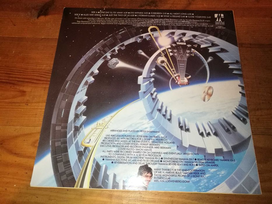 Peter Baartmans - Digital Date  LP